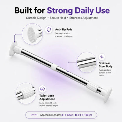 𝗨𝗽𝘀𝘁𝗼𝗿𝗲'𝘀™ 𝗦𝗽𝗮𝗰𝗲𝗦𝗮𝘃𝗲𝗿 𝗔𝗱𝗷𝘂𝘀𝘁𝗮𝗯𝗹𝗲 𝗥𝗼𝗱